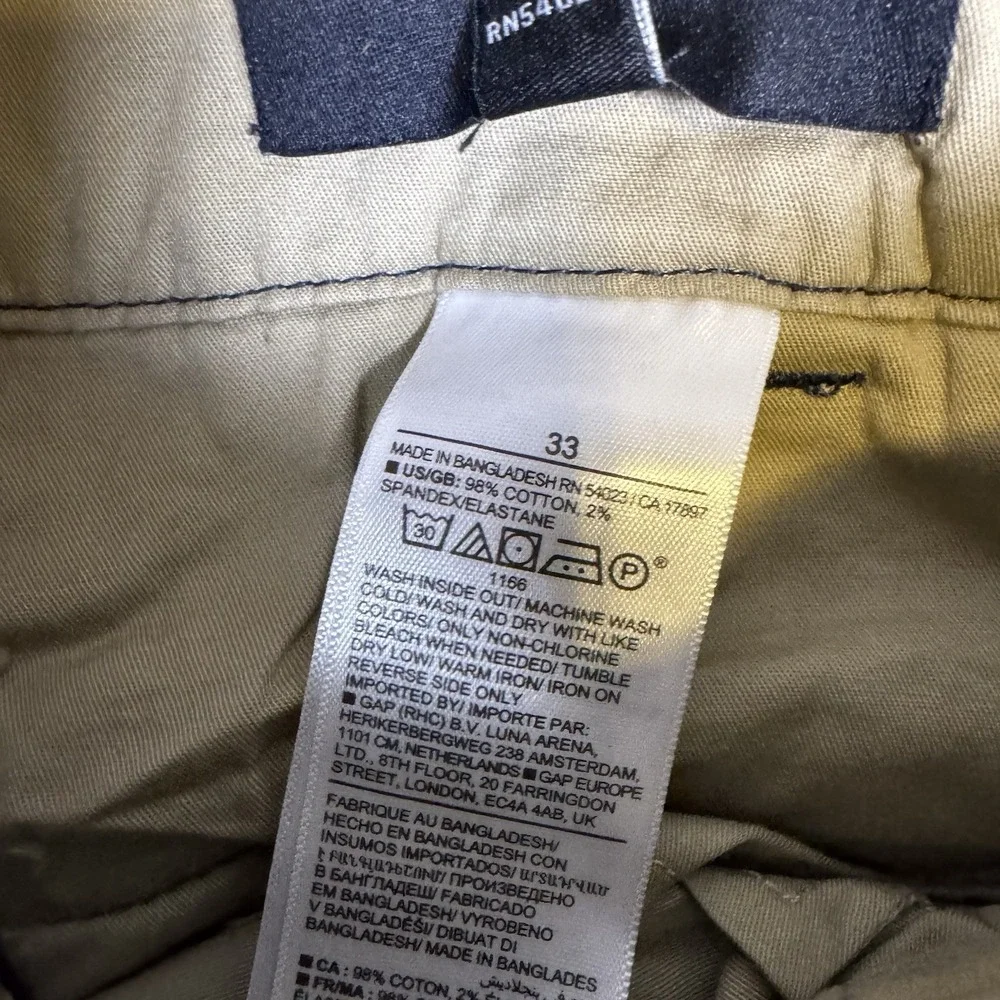 Banana Republic Corduroy Pants Mens 33x30 Relaxed Cord Officer‎ Chino Trouser
